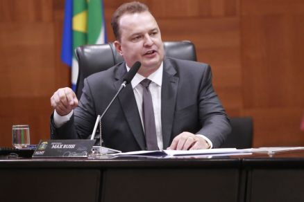 O deputado estadual Max Russi, eleito primeiro-secretrio da Assembleia Legislativa
