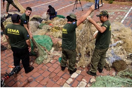 Fiscalizao da Sema-MT tenta coibir pesca ilegal no estado  Foto: Marcos Vergueiro/Secom-MT