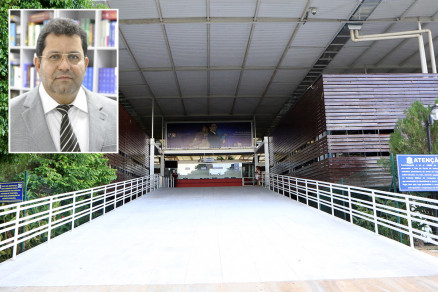 O juiz Marcio Aparecido Guedes (no detalhe), que assina a deciso