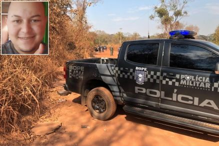 Ezequias Souza Ribeiro (detalhe) foi morto na tarde desta quarta