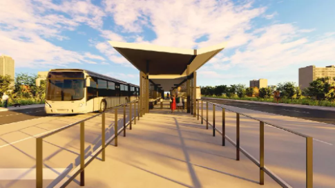 Anteprojeto do BRT em Cuiab e Vrzea Grande  Foto: Divulgao