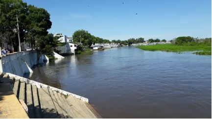 Nvel do Rio Paraguai sobe em Cceres (MT)  Foto: Magno Luiz de Moura