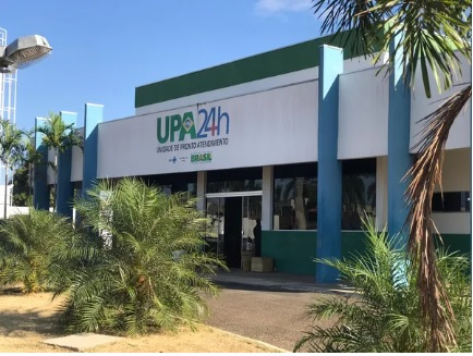 Beb indgena estava internado na Unidade de Pronto Atendimento (UPA) de Primavera Leste  Foto: Walter Quevedo/TV Centro Amrica