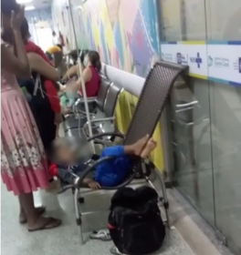 Atendimento pedi�trico na Santa Casa de Cuiab� foi suspenso � Foto: Divulga��o