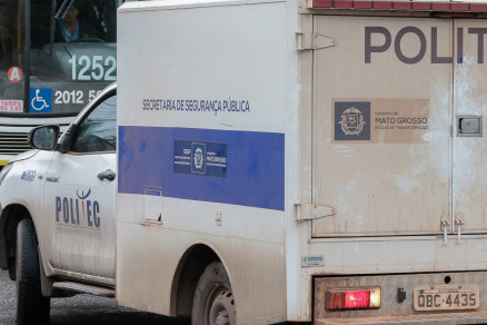 Vtima foi retirada do local pela Politec