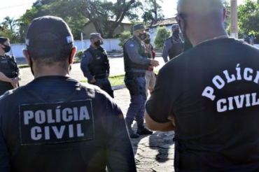 A Polcia Civil realizou o levantamento por duas semanas para realizar as prises