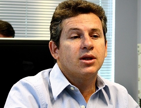 Candidato a prefeito de Cuiab, empresrio Mauro Mendes (PSB-MT).