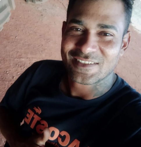 Deivison Ojeda, de 37 anos, foi morto em Diamantino  Foto: Reproduo