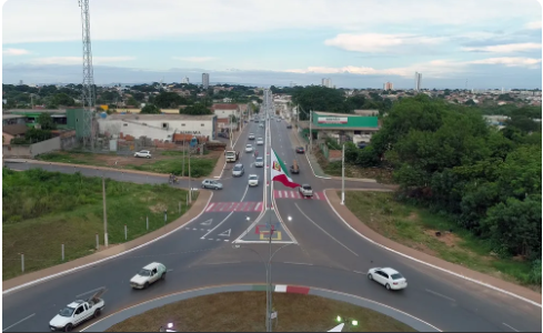 Avenida Filinto Mller em Vrzea Grande (MT) ter oito novos radares  Foto: Prefeitura de Vrzea Grande