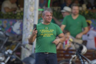 O deputado federal, Ablio Junior, que tumultuou sesso de CPMI na Cmara Federal