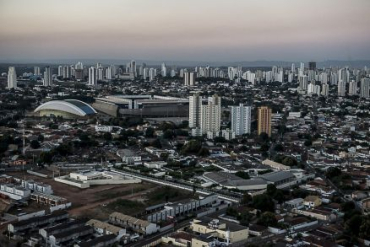 Vista panor�mica de Cuiab�, cidade que se aproxima dos 700 mil moradores