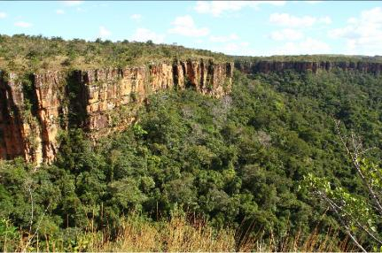 Cidade de Pedra, Parque Nacional de Chapada dos Guimares  Foto: Geoparque Chapada dos Guimares