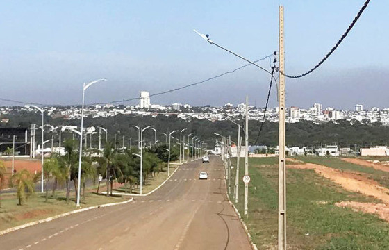 Loteamento novo ocupa lugar de antigas lavouras na cidade de Sorriso (MT), maior produtor de gros do pas