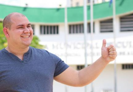 O deputado federal Ablio Junior, durante sesso na Cmara Federal