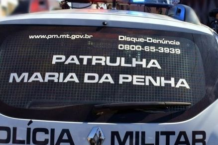 Viatura da Patrulha Maria da Penha, que combate crimes contra a mulher