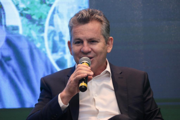 O governador Mauro Mendes, que reforou sua confiana na equipe de interveno