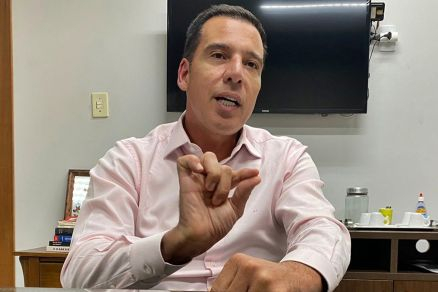 O m�dico oncologista Andr� Crepaldi, que falou sobre diversos tipos de c�ncer