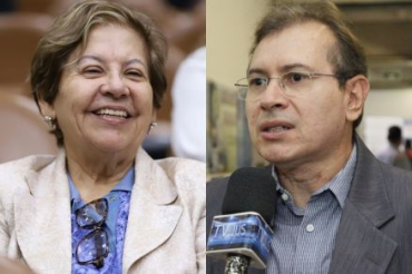 Os juzes Graciema Caravellas e Sebastio de Arruda Almeida: escolhidos por antiguidade