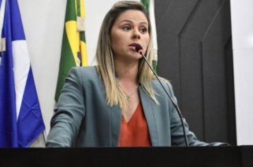 A vereadora Michelly Alencar defendeu a candidatura de F�bio Garcia