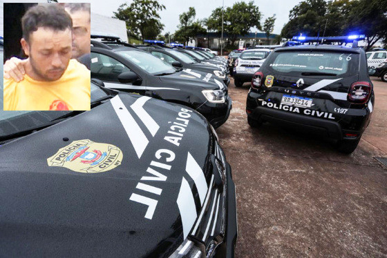 Gilberto dos Anjos (destaque)  procurado pela Polcia e pela Justia de Mineiros (GO) por crime de latrocnio (roubo seguido de morte)