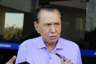 O presidente do MDB Mato Grosso, Carlos Bezerra, que criticou o prefeito Emanuel Pinheiro