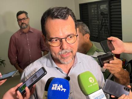 O pr-candidato a prefeito de Cuiab, deputado estadual Ldio Cabral