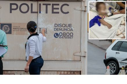 Viatura da Politec, que foi chamada ao local