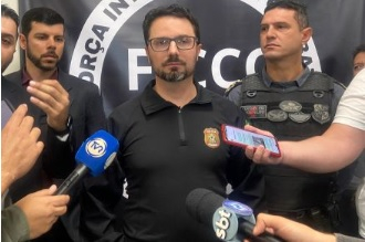 Delegado da Polcia Federal Antnio Flvio Rocha Freire, um dos coordenadores da operao