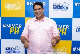 O vereador Paulo Henrique, que foi alvo de operao na semana passada