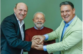 Neri Geller, Lula e Carlos Fvaro