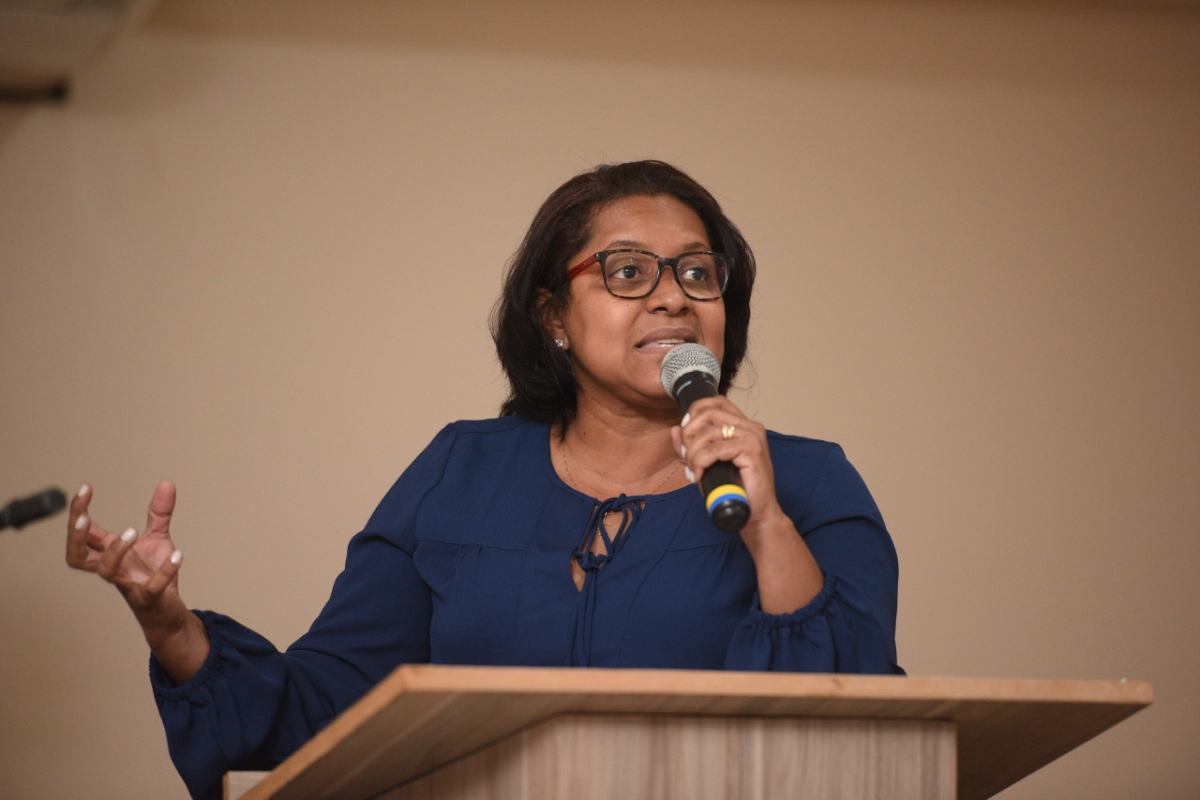 A deputada federal Gisela Simona, que citou os riscos de uma liberao dos jogos de azar no Pas