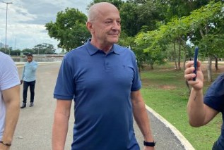 O vice-governador Otaviano Pivetta, que falou sobre as elies de 2026