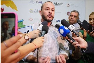 O delegado Thiago Damasceno, adjunto da Secretaria Estadual de Justi�a