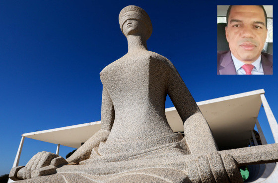 Diante dos apelos e de uma manifestao da PGR, o ministro Cristiano Zanin determinou transferncia de Andreson (detalhe) para presdio federal