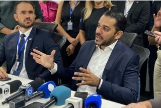 Perito Jaime Trevizan Teixeira e delegado Caio Albuquerque, que investigam o caso