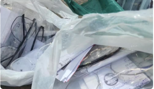 A mulher estava emitindo receitas oftalmolgicas de forma irregular  Foto: Polcia Civil de Mato Grosso