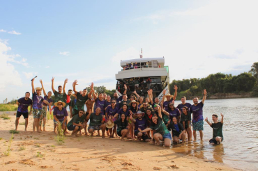 Participantes durante edi��o do HackaMT no Pantanal - Foto por: Ascom Seciteci