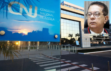 A medida do CNJ inclui a manuteno do afastamento cautelar do magistrado Moraes Filho (detalhe), que j estava fora de suas funes desde agosto de 2024