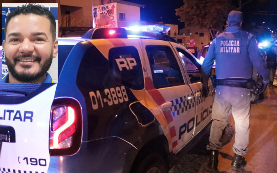 Benedito Anunciao (detalhe) foi preso, com o filho e um menor, durante operao conjunta da PM e Polcia Civil