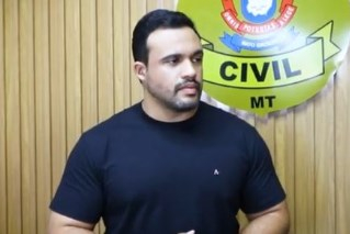 O delegado Matheus Augusto Soares, de gua Boa, que apura o caso