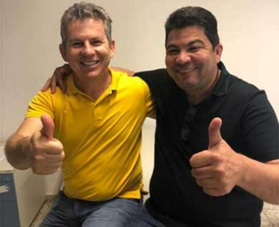 Mauro Mendes e Cidinho Santos podem compor chapa na disputa por uma vaga no Senado, em 2026