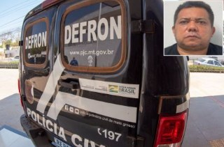 Carro da Delegacia Especializada em Represso aos Crimes de Fronteira, que atuou na operao