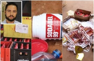 Alvos flagrados em galp�o ilegal negaram adultera��o do conte�do de cerveja