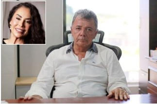 A empresria Julinere Goulart Bentos (detalhe), que continuar presa por suspeito de mando do homicdio do advogado Renato Nery