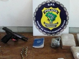 Arma apreendida em MT