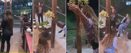 Nicole e Viviane se alteram e disparam vrios palavres uma para outra