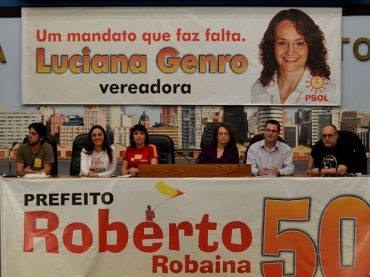 Luciana Genro (Psol) lanou candidatura  Cmara de Vereadores de Porto Alegre (RS)