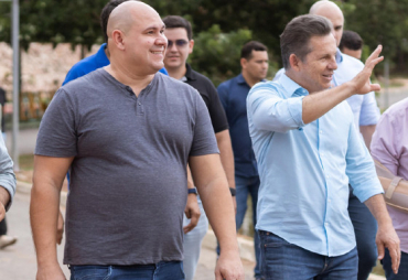 Ablio Brunini sempre procurou mostrar simpatia a Mauro Mendes, mas, agora, prefere ficar ao lado de Eduardo Bolsonaro