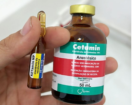 A cetamina ou quetamina, vendida sob a denominao comercial Ketalar, Cetamin, entre outros,  uma medicao utilizada principalmente para induzir e manter a anestesia