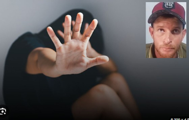 � Pol�cia Militar, o criminoso, Rodrigo Albring (detalhe), 31, relatou que os dois discutiram e a mulher deu dois tapas em seu rosto